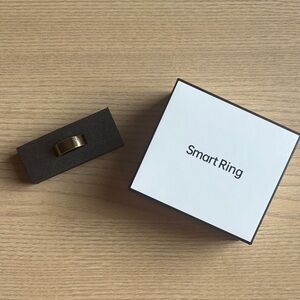 Gold Band Smart Ring